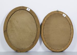 PETER-REININGHAUS (XIX-XX SECOLO) MARIA : Coppia di ritratti femminili di profilo  - Asta Asta 502 | ARTE ANTICA E DEL XIX SECOLO Online - Associazione Nazionale - Case d'Asta italiane