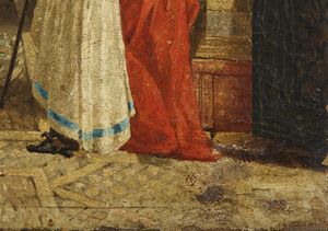 LESSI TITO (1858 - 1917) : Attribuito a. Ingresso della Basilica di San Marco a Venezia  - Asta Asta 502 | ARTE ANTICA E DEL XIX SECOLO Online - Associazione Nazionale - Case d'Asta italiane