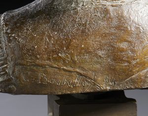 BARBELLA COSTANTINO (1852 - 1925) : Coppia di busti femminili ('Al mercato' e 'Scannese')  - Asta Asta 502 | ARTE ANTICA E DEL XIX SECOLO Online - Associazione Nazionale - Case d'Asta italiane