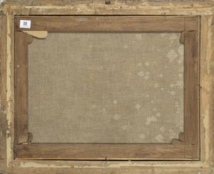 ARTISTA ROMANO DEL XVII SECOLO : Paesaggio arcadico con rovine e scena pastorale  - Asta Asta 502 | ARTE ANTICA E DEL XIX SECOLO Online - Associazione Nazionale - Case d'Asta italiane