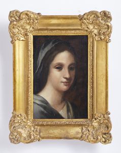 ARTISTA DEL XVIII SECOLO - Ritratto femminile