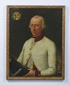 ARTISTA AUSTRIACO DEL XVIII SECOLO : Ritratto di ufficiale in divisa  - Asta Asta 502 | ARTE ANTICA E DEL XIX SECOLO Online - Associazione Nazionale - Case d'Asta italiane