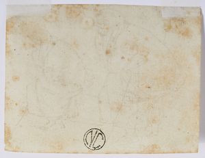 ARTISTA DEL XVIII SECOLO : Studio per figure  - Asta Asta 502 | ARTE ANTICA E DEL XIX SECOLO Online - Associazione Nazionale - Case d'Asta italiane