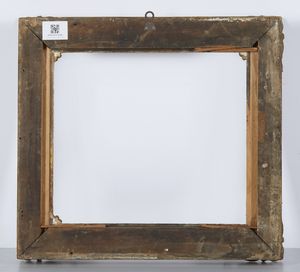 MANIFATTURA FRANCESE DELLA MET DEL XIX SECOLO : Cornice in legno e pastiglia dorata  - Asta Asta 502 | ARTE ANTICA E DEL XIX SECOLO Online - Associazione Nazionale - Case d'Asta italiane