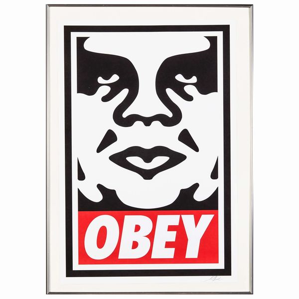 Shepard Fairey : SHEPARD FAIREY  - Asta ARTE MODERNA E CONTEMPORANEA - Associazione Nazionale - Case d'Asta italiane