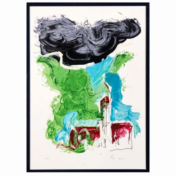 MARIO SCHIFANO : MARIO SCHIFANO  - Asta ARTE MODERNA E CONTEMPORANEA - Associazione Nazionale - Case d'Asta italiane