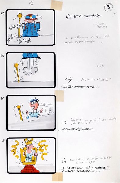 Bruno Bozzetto : BRUNO BOZZETTO  - Asta ARTE MODERNA E CONTEMPORANEA - Associazione Nazionale - Case d'Asta italiane