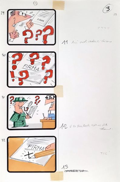 Bruno Bozzetto : BRUNO BOZZETTO  - Asta ARTE MODERNA E CONTEMPORANEA - Associazione Nazionale - Case d'Asta italiane