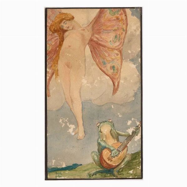 Ludwig Von Hofmann : LUDWIG VON HOFMANN  - Asta ARTE MODERNA E CONTEMPORANEA - Associazione Nazionale - Case d'Asta italiane