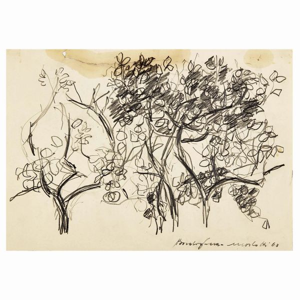 Ennio Morlotti : ENNIO MORLOTTI  - Asta ARTE MODERNA E CONTEMPORANEA - Associazione Nazionale - Case d'Asta italiane