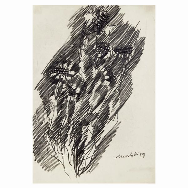 Ennio Morlotti : ENNIO MORLOTTI  - Asta ARTE MODERNA E CONTEMPORANEA - Associazione Nazionale - Case d'Asta italiane