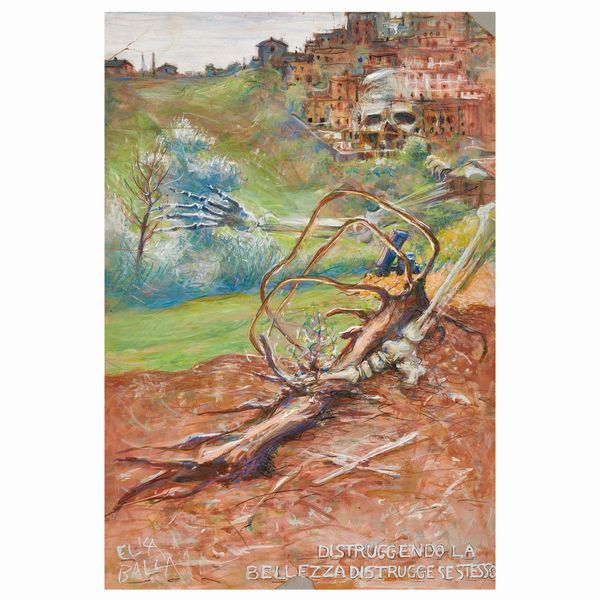 Elica BALLA : ELICA BALLA  - Asta ARTE MODERNA E CONTEMPORANEA - Associazione Nazionale - Case d'Asta italiane