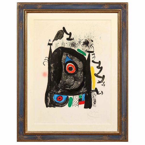 Joan Miro' I Ferrà : JOAN MIRO'  - Asta ARTE MODERNA E CONTEMPORANEA - Associazione Nazionale - Case d'Asta italiane