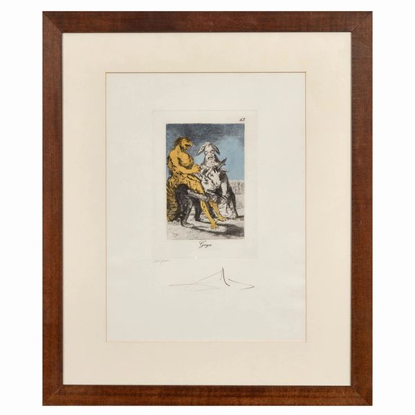 SALVADOR DALI' : SALVADOR DALI  - Asta ARTE MODERNA E CONTEMPORANEA - Associazione Nazionale - Case d'Asta italiane