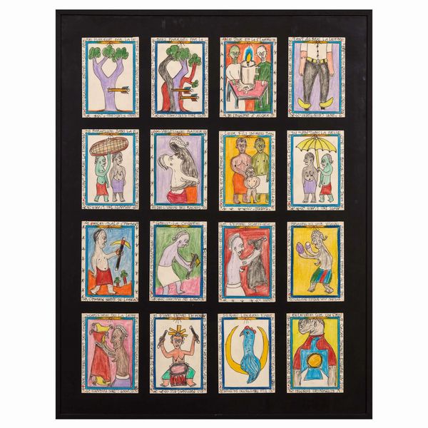 Frederic Bruly Bouabre : FREDERIC BRULY BOUABRE  - Asta ARTE MODERNA E CONTEMPORANEA - Associazione Nazionale - Case d'Asta italiane