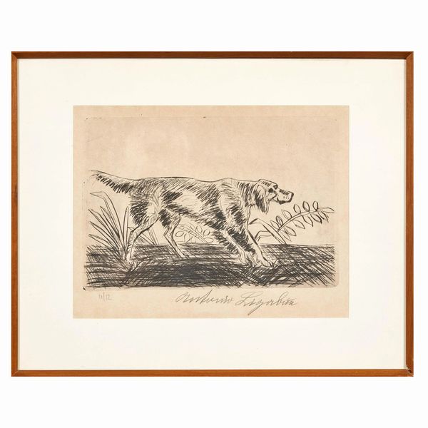 Antonio Ligabue : ANTONIO LIGABUE  - Asta ARTE MODERNA E CONTEMPORANEA - Associazione Nazionale - Case d'Asta italiane