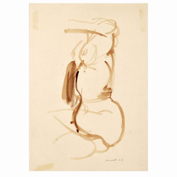 Ennio Morlotti : ENNIO MORLOTTI  - Asta ARTE MODERNA E CONTEMPORANEA - Associazione Nazionale - Case d'Asta italiane