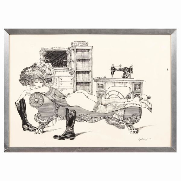 GUIDO CREPAX : GUIDO CREPAX  - Asta ARTE MODERNA E CONTEMPORANEA - Associazione Nazionale - Case d'Asta italiane