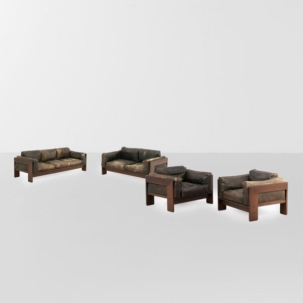 AFRA E TOBIA SCARPA : Salotto della serie Bastiano  - Asta Design Lab - Associazione Nazionale - Case d'Asta italiane