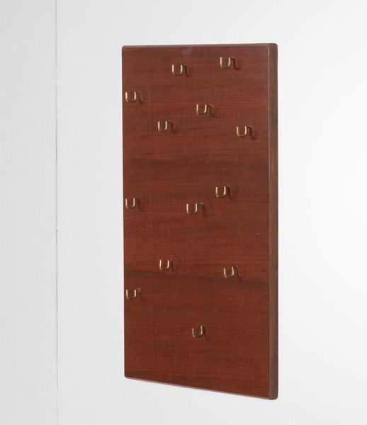 ICO PARISI : Pannello portachiavi  - Asta Design Lab - Associazione Nazionale - Case d'Asta italiane