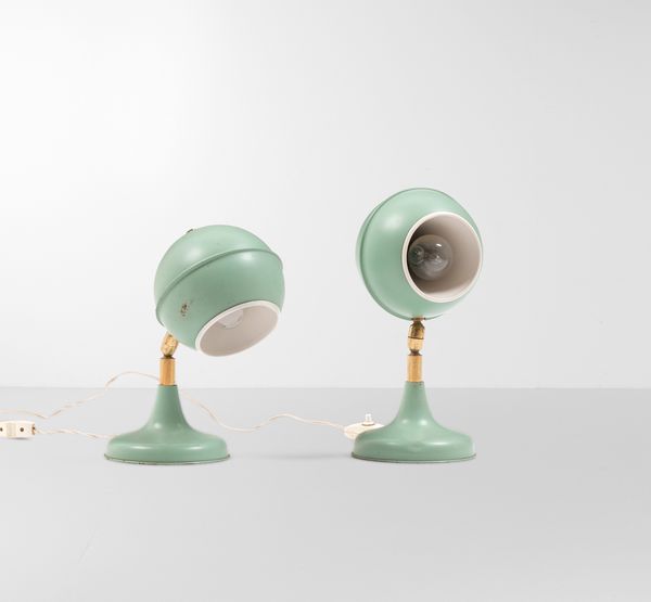 Due lampade da tavolo.  - Asta Design Lab - Associazione Nazionale - Case d'Asta italiane