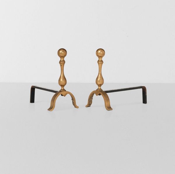 Due alari  - Asta Design Lab - Associazione Nazionale - Case d'Asta italiane