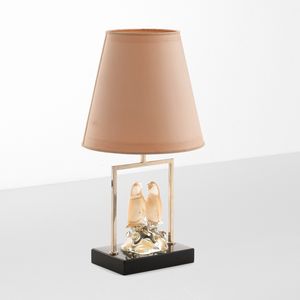 Archimede Seguso : Lampada da tavolo  - Asta Design Lab - Associazione Nazionale - Case d'Asta italiane