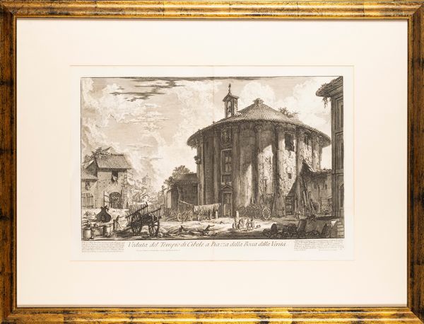 Lotto composto da tre stampe raffiguranti vedute di Roma  - Asta Incanti d'Arte - Associazione Nazionale - Case d'Asta italiane