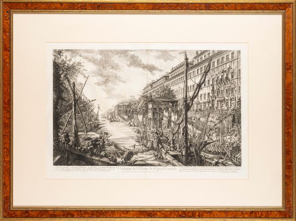 Lotto composto da tre stampe raffiguranti vedute di Roma  - Asta Incanti d'Arte - Associazione Nazionale - Case d'Asta italiane