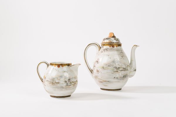 Servizio da tè in porcellana policroma, Giappone inizi secolo XX  - Asta Incanti d'Arte - Associazione Nazionale - Case d'Asta italiane