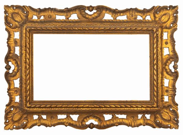 Lotto composto da tre cornici in legno intagliato e dorato  - Asta Incanti d'Arte - Associazione Nazionale - Case d'Asta italiane