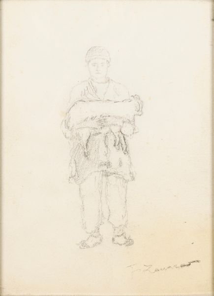 Scuola italiana, secolo XIX : Pastorello  - Asta Incanti d'Arte - Associazione Nazionale - Case d'Asta italiane