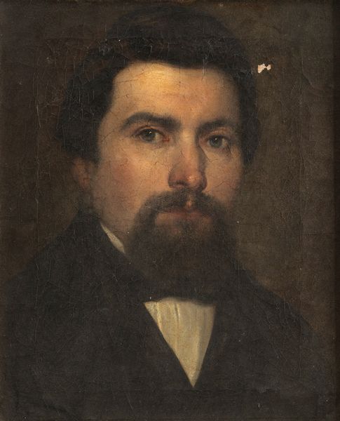 Scuola lombarda, secolo XIX : Ritratto virile  - Asta Incanti d'Arte - Associazione Nazionale - Case d'Asta italiane
