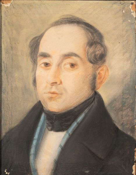 Scuola del secolo XIX : Ritratto virile a mezzobusto  - Asta Incanti d'Arte - Associazione Nazionale - Case d'Asta italiane