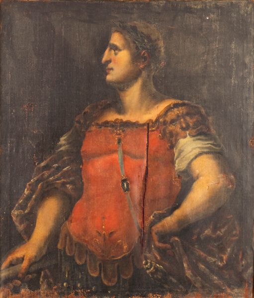 Scuola italiana, secolo XIX : Ritratto di profilo di imperatore romano  - Asta Incanti d'Arte - Associazione Nazionale - Case d'Asta italiane