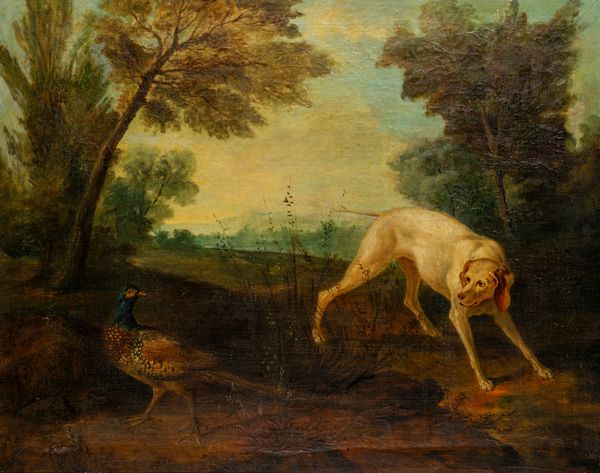 Maniera di Frans Snyders : Caccia al fagiano  - Asta Incanti d'Arte - Associazione Nazionale - Case d'Asta italiane