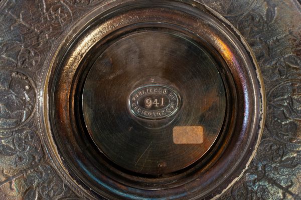 Calamaio in metallo argentato  - Asta Incanti d'Arte - Associazione Nazionale - Case d'Asta italiane