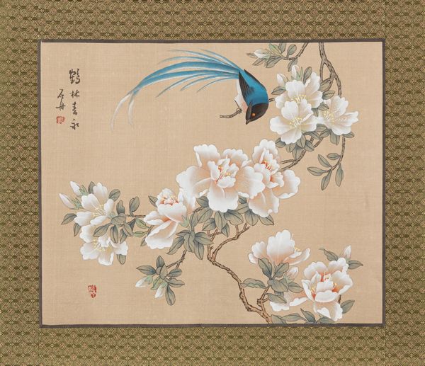 TRE DIPINTI SU SETA  - Asta Incanti d'Arte - Associazione Nazionale - Case d'Asta italiane