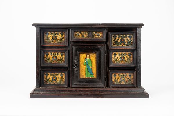 Piccolo stipo monetiere in legno ebanizzato  - Asta Incanti d'Arte - Associazione Nazionale - Case d'Asta italiane