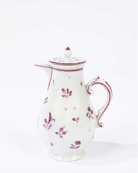 Caffettiera in porcellana decorata in monocromo porpora, Manifattura Ginori a Doccia, circa 1800  - Asta Incanti d'Arte - Associazione Nazionale - Case d'Asta italiane