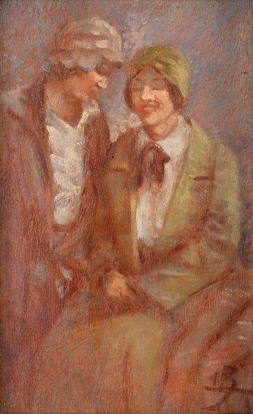 Scuola italiana, inizi secolo XX : Le amiche  - Asta Incanti d'Arte - Associazione Nazionale - Case d'Asta italiane