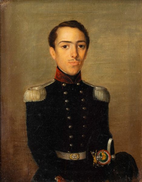 Scuola del secolo XIX. Ritratto di ufficiale  - Asta Incanti d'Arte - Associazione Nazionale - Case d'Asta italiane
