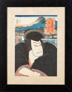 Lotto composto da due stampe orientali  - Asta Incanti d'Arte - Associazione Nazionale - Case d'Asta italiane