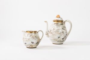 Servizio da tè in porcellana policroma, Giappone inizi secolo XX  - Asta Incanti d'Arte - Associazione Nazionale - Case d'Asta italiane