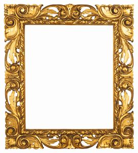 Lotto composto da tre cornici in legno intagliato e dorato  - Asta Incanti d'Arte - Associazione Nazionale - Case d'Asta italiane