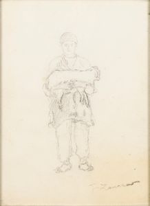 Scuola italiana, secolo XIX - Pastorello