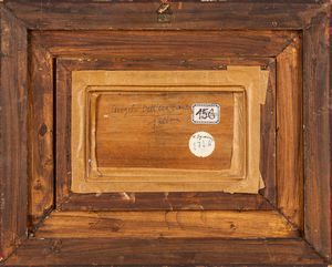 Scuola italiana, secolo XIX : Lavandaie  - Asta Incanti d'Arte - Associazione Nazionale - Case d'Asta italiane