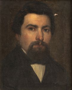 Scuola lombarda, secolo XIX - Ritratto virile
