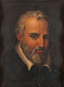 Scuola dell'Italia settentrionale, secolo XIX - Ritratto virile a mezzo busto