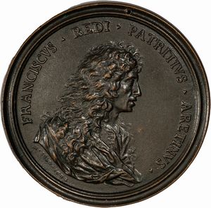 Lotto di nove medaglie commemorative in bronzo. Fine secolo XVII/metà secolo XVIII  - Asta Incanti d'Arte - Associazione Nazionale - Case d'Asta italiane
